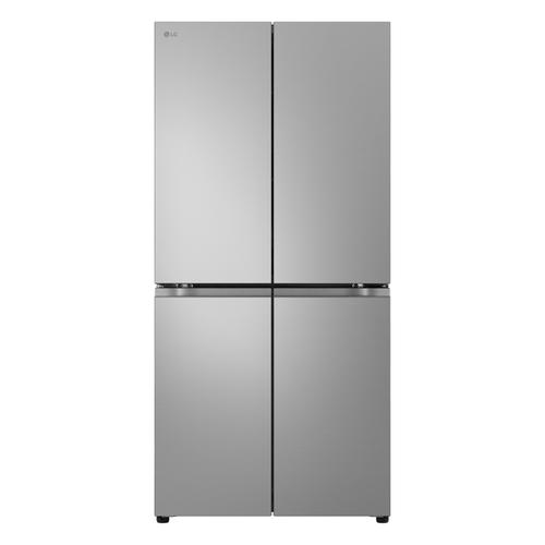 Side by Side LG GMB860PYDE, Capacitate 530 l, No Frost, Multi Air Flow, Smart Diagnosis, Wi-Fi, LinearCooling, H 179 cm (Inox)