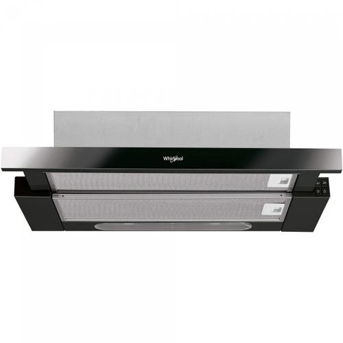 Hota incorporabila telescopica Whirlpool AKR750GK, Putere de absorbtie 304 mc/h, 1 Motor, 60 cm, Iluminare LED (Negru)
