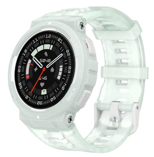 Smartwatch Amazfit Active Edge, Ecran TFT LCD 1.32inch, Bluetooth, GPS, Waterproof 10 ATM (Verde)