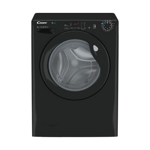 Masina de spalat rufe Candy EY 12102DBBE/1-S, cu incarcare frontala Easy, 10 Kg, 1200 RPM, Clasa E (Negru)