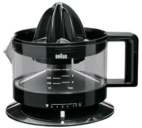 Storcator de citrice Braun Multiquick 3 CJ3000, 20W, 0.35 l (Negru)