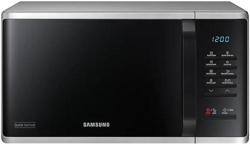 Cuptor cu microunde Samsung MS23K3513AS, 23 l, Mod economic, 800W (Negru/Argintiu)