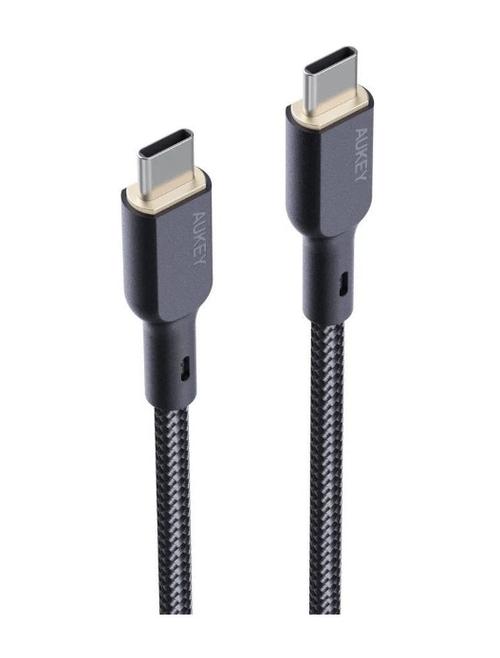 Cablu alimentare si date Aukey LLTSN1041750, USB Type-C (T) la USB Type-C (T), 1.8m, 480 Mbps, 100W (Negru)