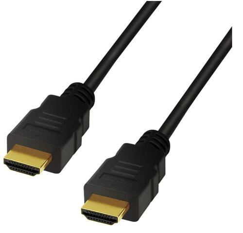 CABLU video LOGILINK CH0077, HDMI (T) la HDMI (T) 2.1, 1m, conectori auriti, rezolutie maxima 8K (7680 x 4320) la 60 Hz, plastic, triplu ecranaj (Negru)