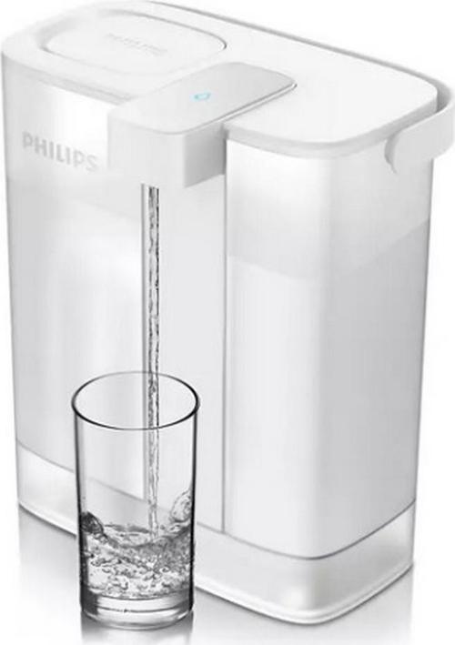Cana filtranta Philips AWP2980WH/58, 3 l, Philips Micro X-Clean, Incarcare USB Type-C (Alb)