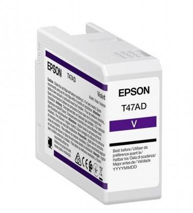 Cartus Cerneala Epson UltraChrome Pro 10 T47AD, 50 ml (Violet)