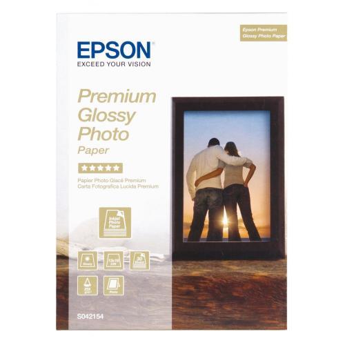 Hartie Foto Epson Premium Glossy, 13x18cm, 30 de coli