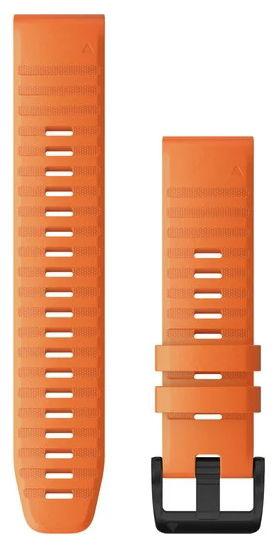 Curea de schimb Garmin 010-12863-01, QuickFit, Silicon, 22 mm (Portocaliu)