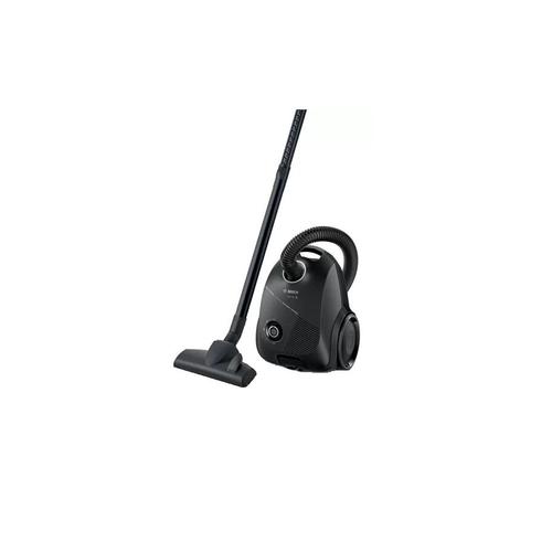 Aspirator cu Sac Bosch Serie 2 BGLS2BA1, 3.5 L, 600 W, 80 dB, Filtru igienic, Tub telescopic, Perie tapiterie, Maner ergonomic, Negru