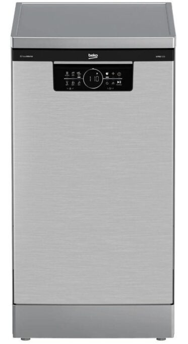 Masina de spalat vase Beko BDFS26046XQ, 10 seturi, 6 programe, HygieneIntense,  Clasa C, Motor ProSmart Inverter (Argintiu)