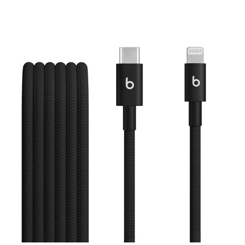 Cablu de date Apple Beats USB-C la Lightning, 1.5 m (Negru) 1 Cablu de date Apple Beats USB-C la Lightning, 1.5 m (Negru)