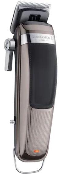 Aparat de tuns Remington Heritage HC9100, Acumulator, 0.5-25 mm, Viteza taiere 300 mm/s, Autonomie 60 min (Negru/Gri) 1 Aparat de tuns Remington Heritage HC9100, Acumulator, 0.5-25 mm, Viteza taiere 300 mm/s, Autonomie 60 min (Negru/Gri)