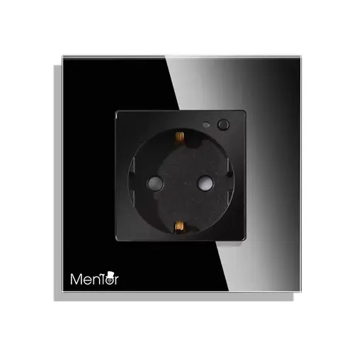 Priza simpla Smart wireless Mentor ES039 WiFi 16A monitorizare consum incastrata 1 Priza simpla Smart wireless Mentor ES039 WiFi 16A monitorizare consum incastrata