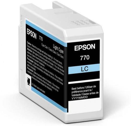 Cartus Cerneala Epson UltraChrome Pro 10 T46S5, 25 ml (Light Cyan)