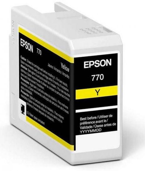 Cartus cerneala Epson C13T46S400, 25ml (Galben)