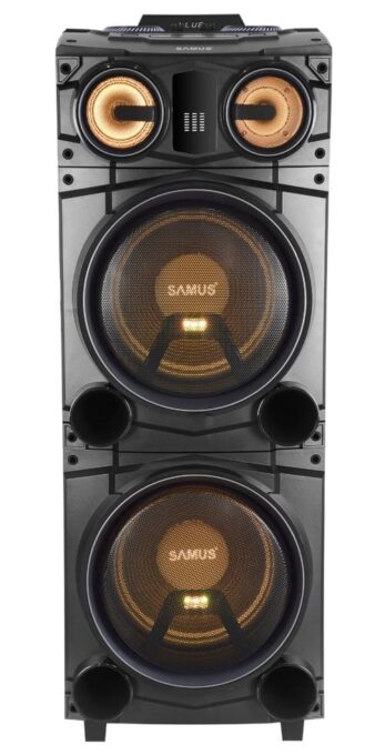Boxa Portabila Samus Fiesta 12, 100 W, Bluetooth, Radio FM (Negru)