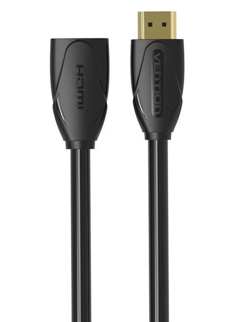CABLU video prelungitor Vention VAA-B06-B300, HDMI(M) la HDMI(T), 3m, rezolutie 4K la 60Hz (Negru)