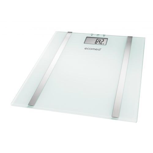 Cantar cu analizator corporal Ecomed BS-70E, 150 kg, 10 memorii, platforma de sticla