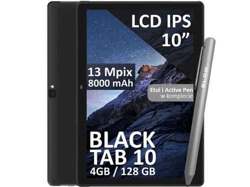 Tableta Blow BlackTAB 10, Procesor Octa-Core Cortex-A73, Ecran IPS 10inch, 4GB RAM, 128GB Flash, Wi-Fi, Bluetooth, 4G, Android (Negru)