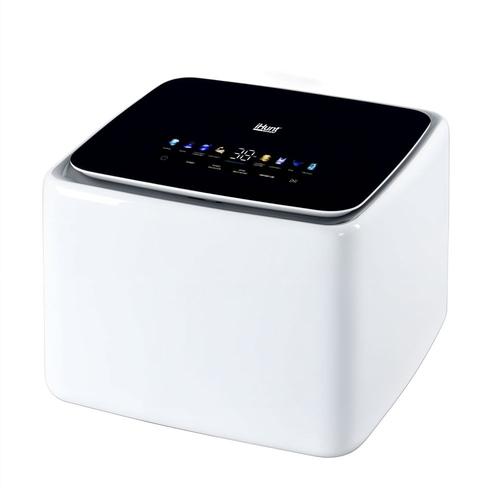 Masina de spalat rufe automata iHunt Bro Wash Compact Profesional, 3 kg, 680 rpm, Deschidere verticala, 1200 W, Programare 24 ore, Incalzire apa 30-90 C, Spalare normala, IPX4 (Alb)