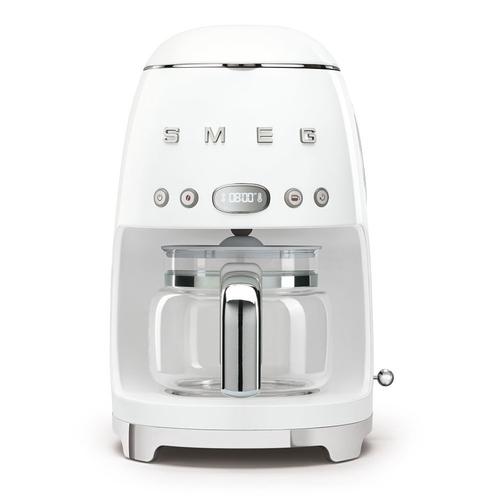 Cafetiera Smeg DCF02WHEU, 1050 W, 1,4 L, 10 cesti (Alb)