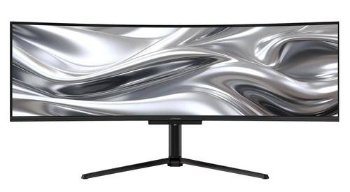 Monitor Gaming QD-OLED LC-Power 49inch  LC-M49QCO, DQHD (5120 x 1440), HDMI, DisplayPort, Ecran curbat, 144 Hz, 0.03 ms (Negru)