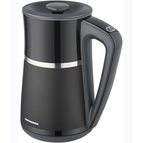 Fierbator electric Heinner HEK-D22002WBK, 1850-2200 W, capacitate 1.7 l, afisaj LCD, comanda electronica, oprire automata, 5 trepte de temperatura (40/60/80/90/100°C) (Negru) 1 Fierbator electric Heinner HEK-D22002WBK, 1850-2200 W, capacitate 1.7 l, afisaj LCD, comanda electronica, oprire automata, 5 trepte de temperatura (40/60/80/90/100°C) (Negru)