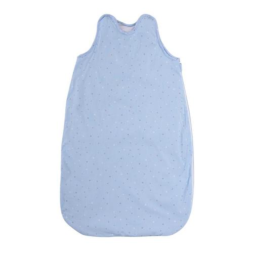 Sac de dormit de iarna, 95 cm, bumbac ranforce, Sky Blue 1 Sac de dormit de iarna, 95 cm, bumbac ranforce, Sky Blue