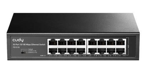 Switch CUDY FS1016, 16 porturi 1 Switch CUDY FS1016, 16 porturi