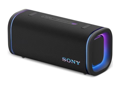 Boxa portabila Sony ULT FIELD 5 SRS-ULT50B, Bluetooth 5.3, 2 moduri ULT Power Sound, Lumini 360, Autonomie 25 ore, Rezistenta la apa IP67 (Negru)
