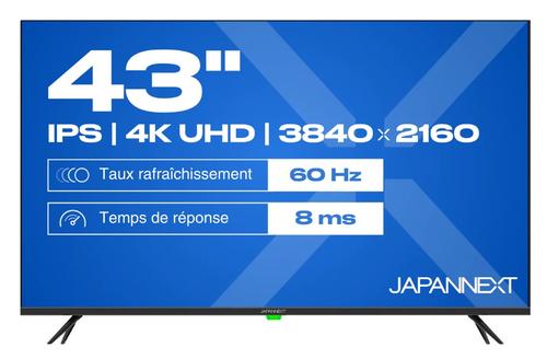 Ecran Profesional IPS LED JAPANNEXT 43inch JN-IPS430UHD60F, UHD (3840 x 2160), HDMI (Negru)