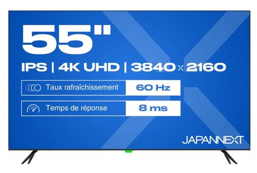 Ecran Profesional IPS LED JAPANNEXT 55inch JN-IPS550UHD60F, UHD (3840 x 2160), HDMI, Boxe (Negru)