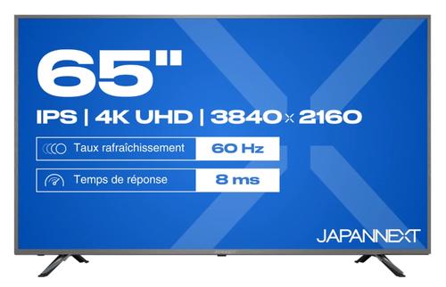 Ecran Profesional IPS LED JAPANNEXT 65inch JN-IPS650UHD60F, UHD (3840 x 2160), HDMI, Boxe (Negru)