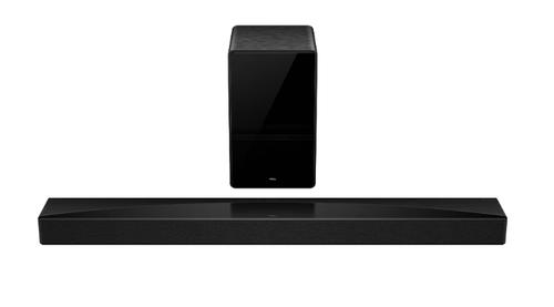 Soundbar TCL Q75H, 5.1.2, 620W, Bluetooth 5.1, Dolby Atmos & DTS-Virtual:X, e-ARC, Subwoofer Wireless (Negru)