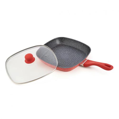 TIGAIE GRILL ALU+CAP 28x4CM,ORANGE GRAYS, COOKING BY HEINNER 1 TIGAIE GRILL ALU+CAP 28x4CM,ORANGE GRAYS, COOKING BY HEINNER