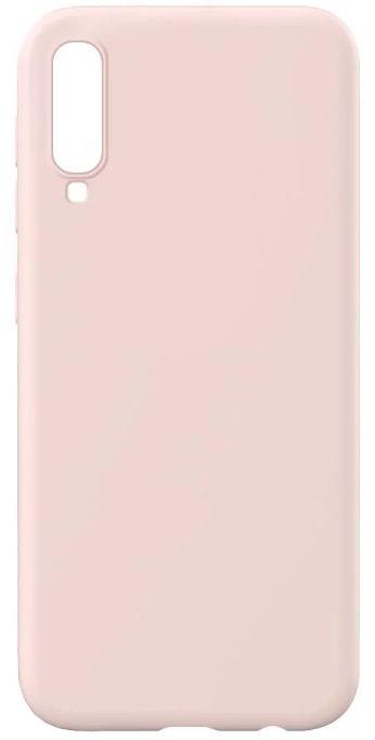 Protectie Spate Lemontti Soft Slim LEMSSA70PS pentru Samsung Galaxy A70 (Roz)