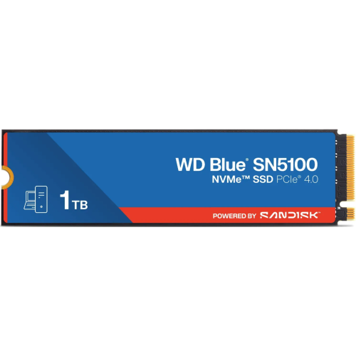 SSD Western Digital Blue SN5100, 1TB, PCIe Gen 4.0 x4, M.2 NVMe 1 SSD Western Digital Blue SN5100, 1TB, PCIe Gen 4.0 x4, M.2 NVMe