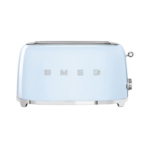 Prajitor de paine Smeg TSF02PBEU, 1500W, 4 felii, 6 niveluri pentru rumenire (Albastru)