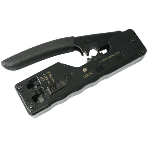Instrument de sertizare Alantec, pentru mufe tip EZ, Negru 1 Instrument de sertizare Alantec, pentru mufe tip EZ, Negru