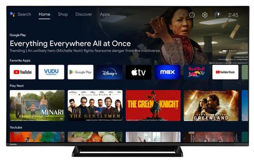 Televizor LED Toshiba 139 cm (55inch) 55UA3E63DG, Ultra HD 4K, Smart TV, WiFi, CI+