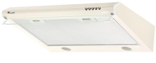 Hota traditionala Tornado Bona 20 (50), 2 Motoare, 560 m3/h, Filtru anti-grasimi, Clasa D, 50 cm (Bej)