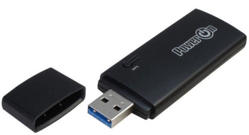 Adaptor wireless PowerOn DMG-20, Dual-Band (Negru) 1 Adaptor wireless PowerOn DMG-20, Dual-Band (Negru)