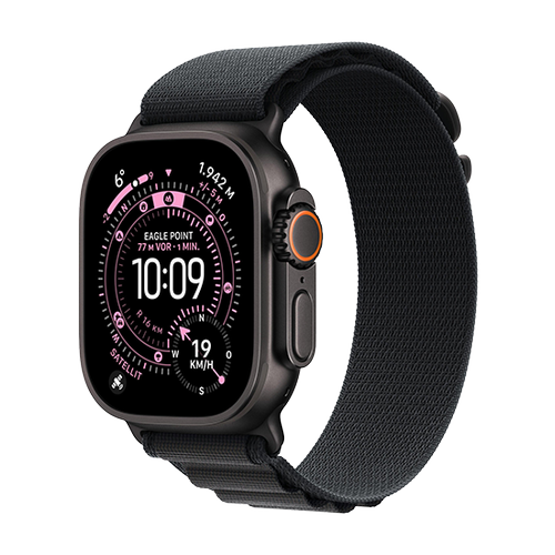 Smartwatch Apple Watch Ultra 3, 49mm, GPS + Cellular, Ecran Retina LTPO OLED, Chip S10 cu Procesor Dual-Core, 64GB Flash, Wi-Fi, Bluetooth, NFC, Alpine Loop Small (Negru) 1 Smartwatch Apple Watch Ultra 3, 49mm, GPS + Cellular, Ecran Retina LTPO OLED, Chip S10 cu Procesor Dual-Core, 64GB Flash, Wi-Fi, Bluetooth, NFC, Alpine Loop Small (Negru)