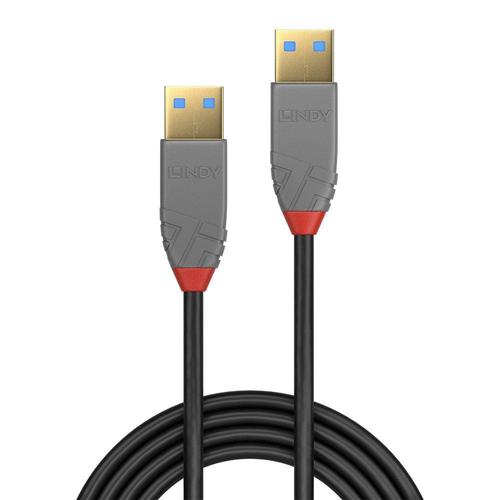 Cablu de date Lindy LY-36752, 2m, USB 3.0 Type A 1 Cablu de date Lindy LY-36752, 2m, USB 3.0 Type A