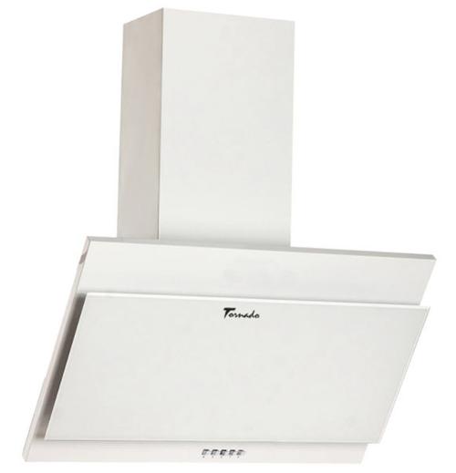 Hota decorativa Tornado Sigma 700 (50), 1 Motor, 700 m3/h, Filtru anti-grasimi, Clasa D, 50 cm (Alb)
