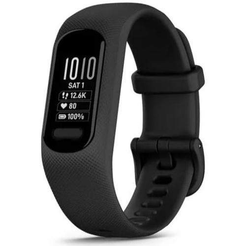 Bratara fitness Garmin vivosmart 5, Afisaj OLED, Bluetooth, curea neagra din silicon, S/M (Negru) 1 Bratara fitness Garmin vivosmart 5, Afisaj OLED, Bluetooth, curea neagra din silicon, S/M (Negru)