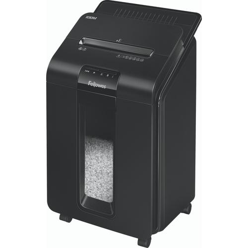 Distrugator documente Fellowes Automax 100M, 100 coli, mini cut, cos 23l 1 Distrugator documente Fellowes Automax 100M, 100 coli, mini cut, cos 23l