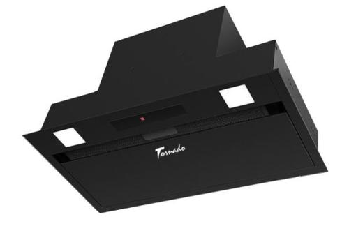 Hota incorporabila Tornado Modul Touch Free 1200 (60), 1 Motor, 4 Viteze, 1200 m3/h, Filtru anti-grasimi, Clasa B, 60 cm (Negru)