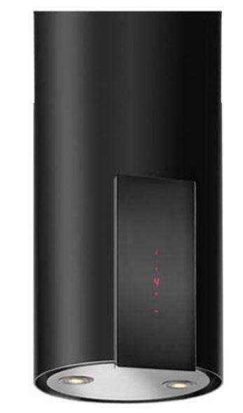 Hota tip Insula Tornado Tube Island 1200 (40), 1 Motor, 4 Viteze, 1200 m3/h, Filtru anti-grasimi, 40 cm (Negru)