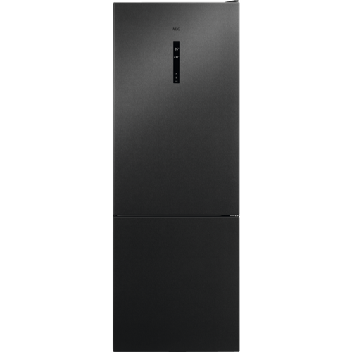 Combina frigorifica AEG ORC6M481EL, 481 l, MultiFlow, CustomFlex, Afisaj LCD, Usi reversibile, Indicator temperatura ridicata, Iluminare LED, Clasa E, H 192 cm (Gri)